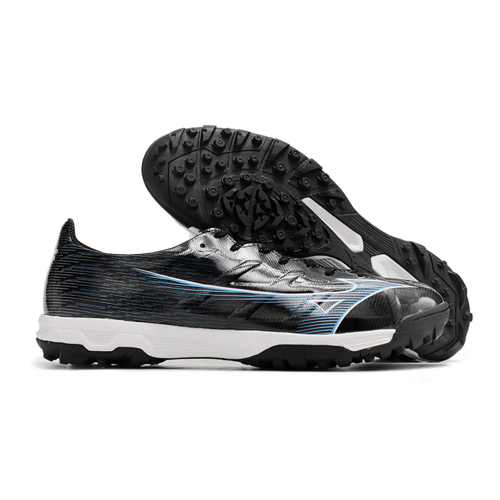 Chuteira Society Mizuno Alpha TF Preta | Leve e Confortável