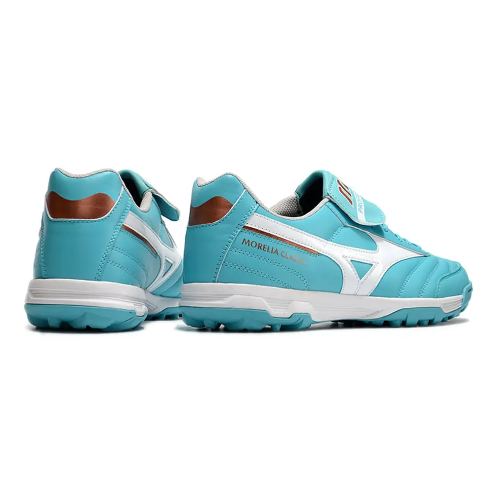 Chuteira Society Mizuno Morelia 3 TF Azul | Leve e Conforto