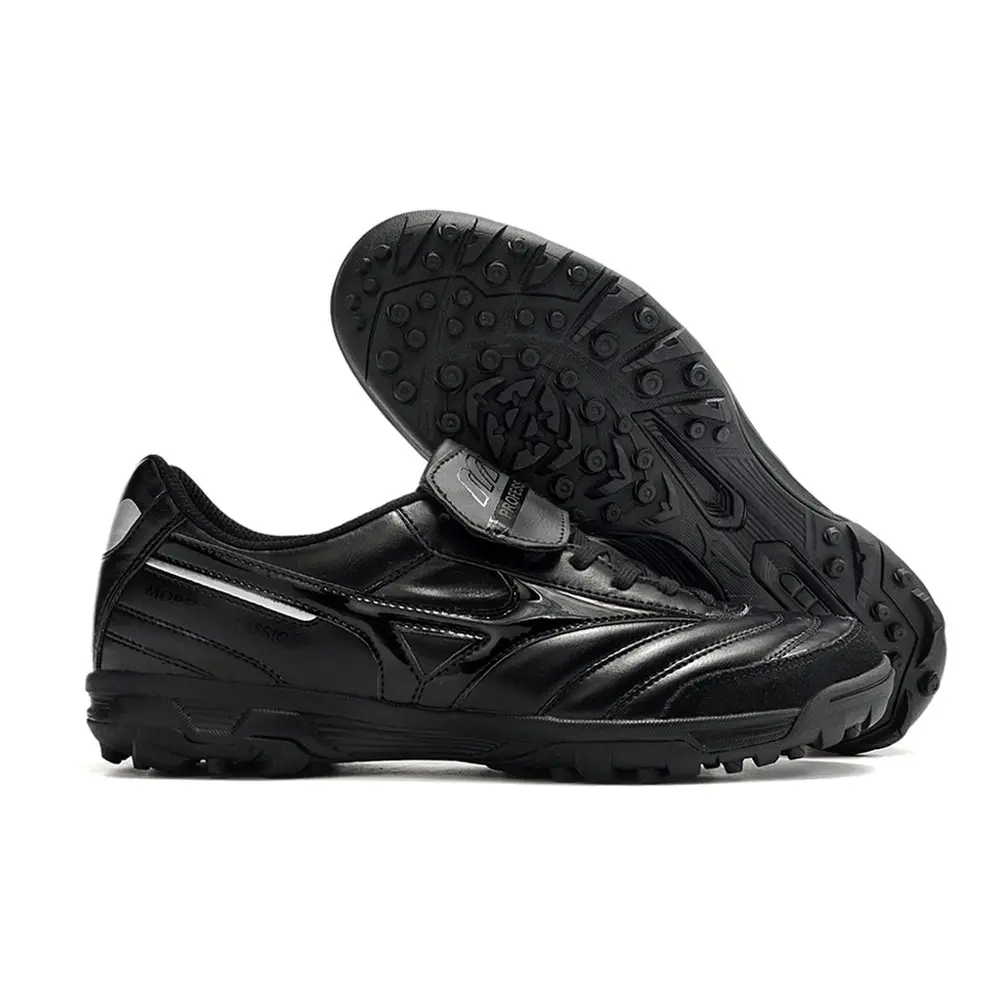 Chuteira Society Mizuno Morelia 3 TF Preta | Leve e Confortável