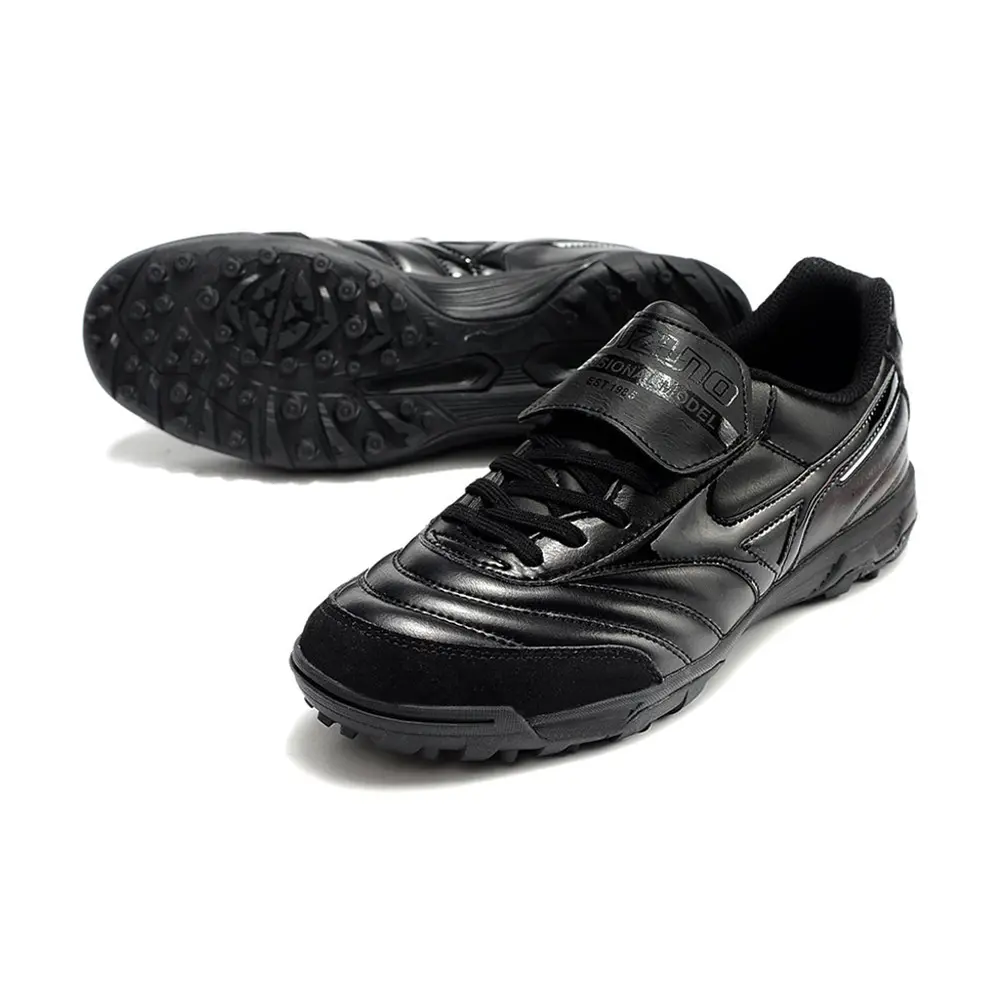 Chuteira Society Mizuno Morelia 3 TF Preta | Leve e Confortável