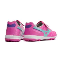 Mizuno Morelia 3 TF | Chuteira Society Leve Rosa e Azul - imagem 3