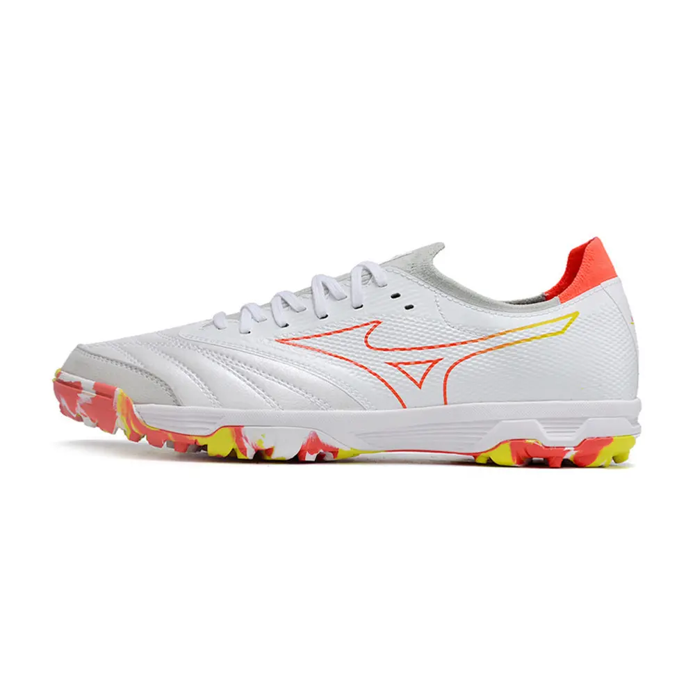 Mizuno Morelia Neo Beta TF Branca e Vermelha | Performance Superior