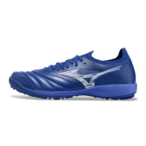 Chuteira Society Mizuno Morelia Neo Sala TF Azul