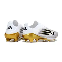 Chuteira Campo Adidas F50+ | Branca e Dourada - imagem 5