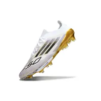 Chuteira Campo Adidas F50+ | Branca e Dourada - imagem 2