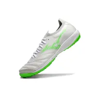 Chuteira Society Mizuno Morelia Neo Sala TF Branca Verde | Conforto - imagem 3