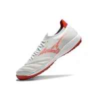 Chuteira Society Mizuno Morelia Neo | Branca e Vermelha - imagem 3