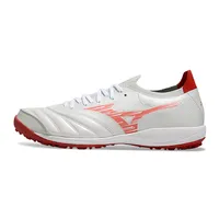 Chuteira Society Mizuno Morelia Neo | Branca e Vermelha - imagem 1