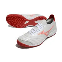 Chuteira Society Mizuno Morelia Neo | Branca e Vermelha - imagem 4