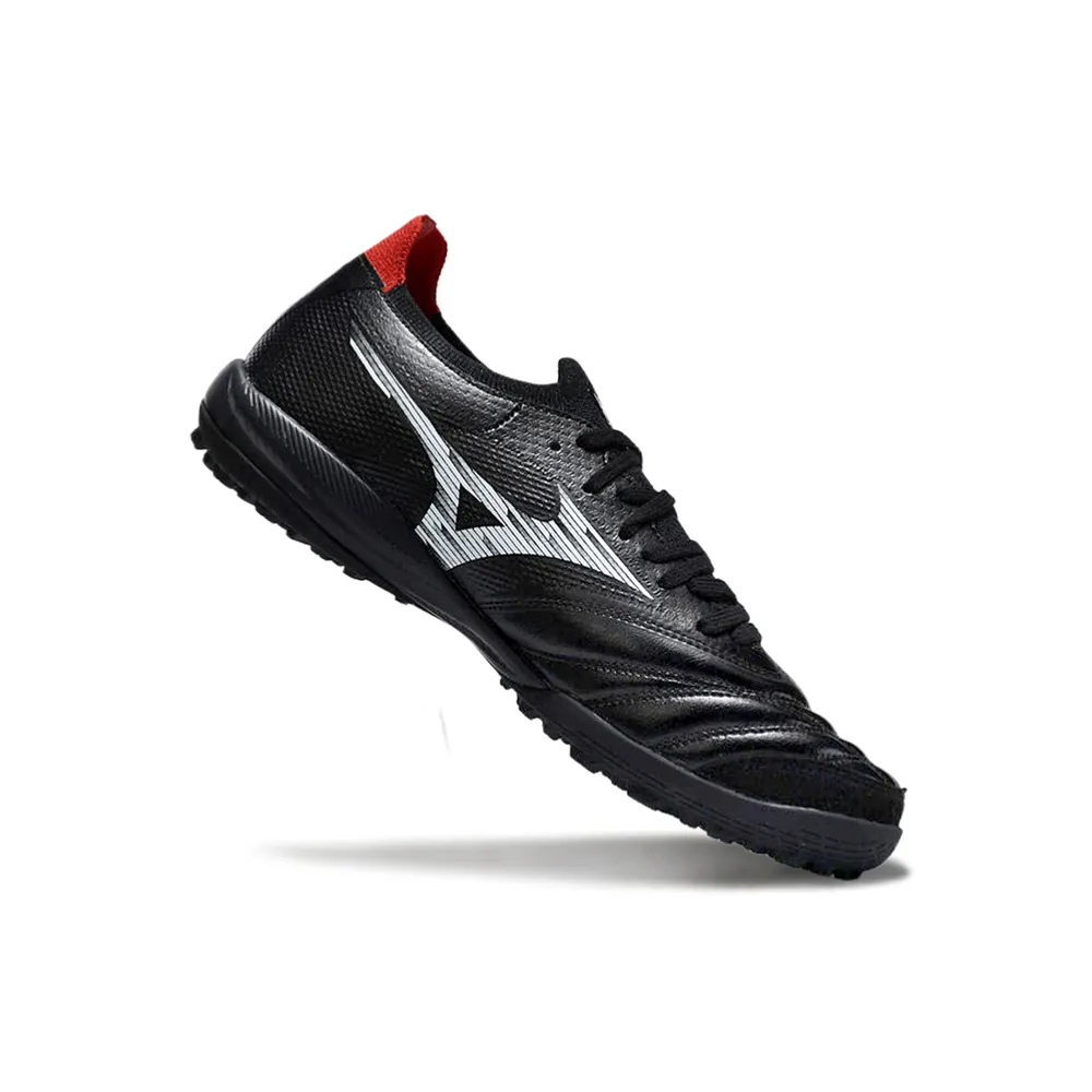 Chuteira Society Mizuno Morelia Neo Sala TF Preta | Leve e Ágil