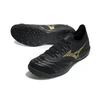 Chuteira Society Mizuno Morelia Neo Sala TF | Preta e Dourada - imagem 3