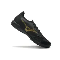 Chuteira Society Mizuno Morelia Neo Sala TF | Preta e Dourada - imagem 5