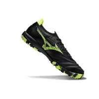 Chuteira Society Mizuno Morelia Neo Sala TF | Preta e Verde - imagem 5