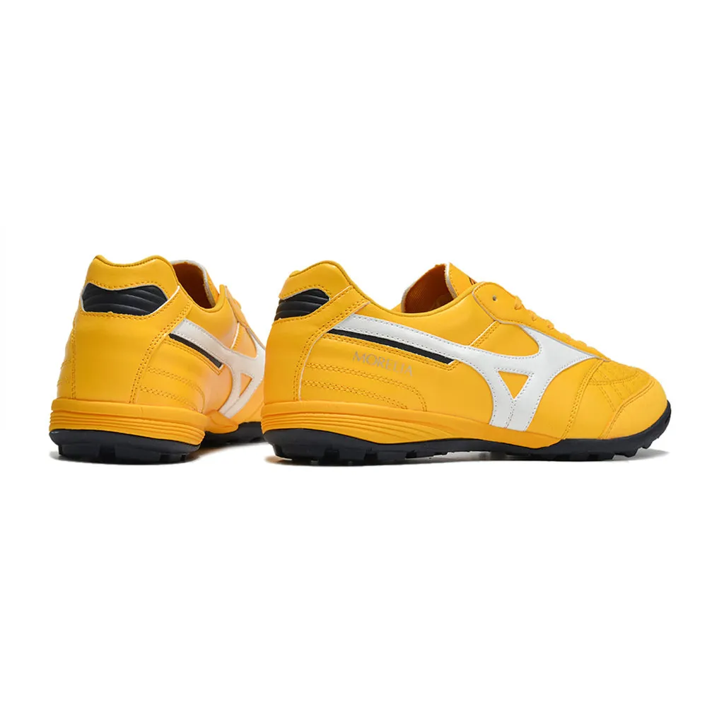 Chuteira Mizuno Morelia Sala Japan TF Amarela | Desempenho Top