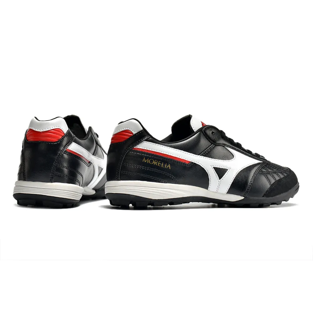 Chuteira Society Mizuno Morelia Japan TF Preta e Branca
