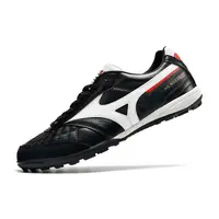 Chuteira Society Mizuno Morelia Japan TF Preta e Branca - imagem 2