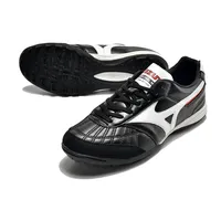 Chuteira Society Mizuno Morelia Japan TF Preta e Branca - imagem 4