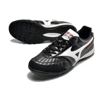 Chuteira Society Mizuno Morelia Japan TF Preta e Branca - imagem 4