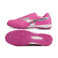 chuteira society Mizuno Morelia Sala Japan TF Rosa e Prata - imagem 6