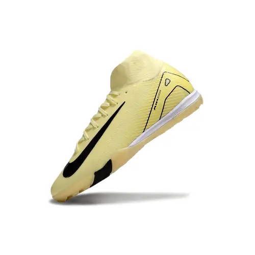 Chuteira Society Nike Air Zoom Mercurial Superfly 10 Elite TF Amarela