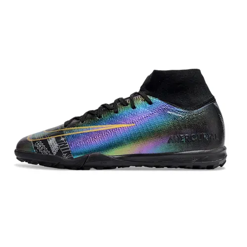 Chuteira Society Nike Air Zoom Mercurial Superfly 10 Elite TF Preta 