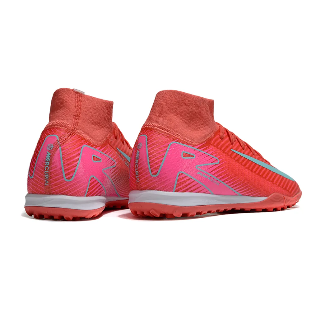 Chuteira Nike Mercurial Superfly Elite TF Rosa e Azul