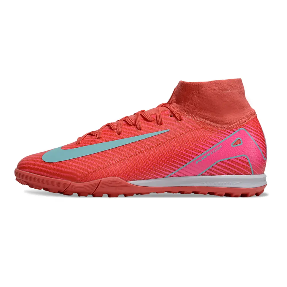 Chuteira Nike Mercurial Superfly Elite TF Rosa e Azul