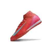 Chuteira Nike Mercurial Superfly Elite TF Rosa e Azul - imagem 4