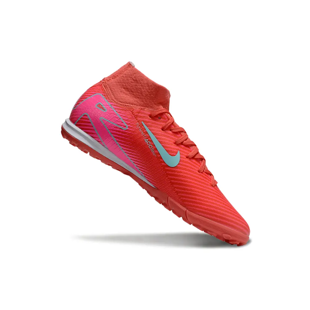 Chuteira Nike Mercurial Superfly Elite TF Rosa e Azul