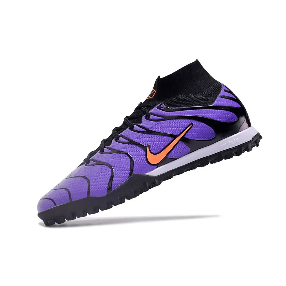 Chuteira Society Nike Air Zoom Mercurial Elite TF Roxa