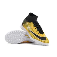 Chuteira Society Nike Mercurial Superfly 9 - Elite TF Amarela - imagem 6