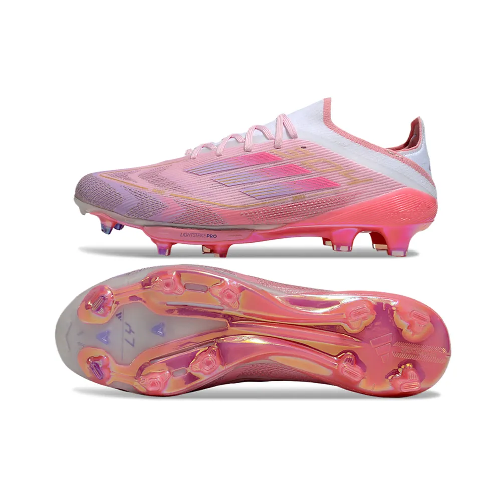 Chuteira Adidas F50+ FG Rosa | Leve e rápida