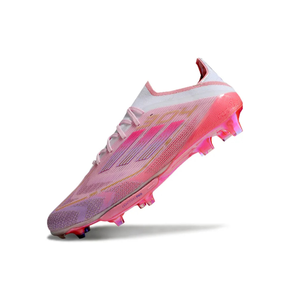 Chuteira Adidas F50+ FG Rosa | Leve e rápida