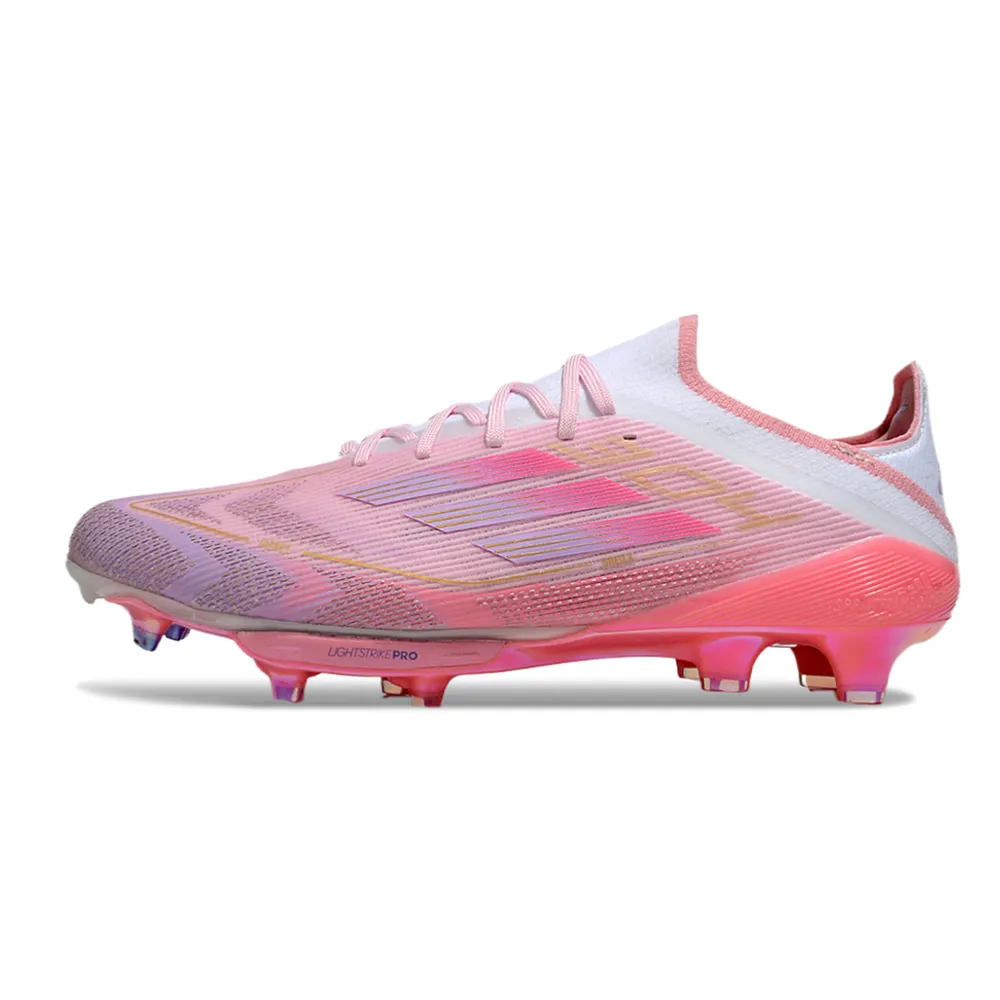 Chuteira Adidas F50+ FG Rosa | Leve e rápida