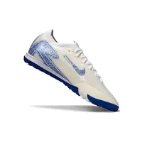 Chuteira Society Nike Air Zoom Mercurial Elite Azul e Branca - imagem 5