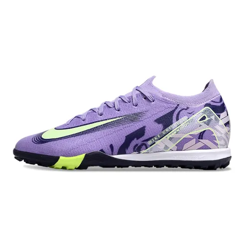 Chuteira Society Nike Air Zoom Mercurial Vapor 16 Elite TF Roxa 