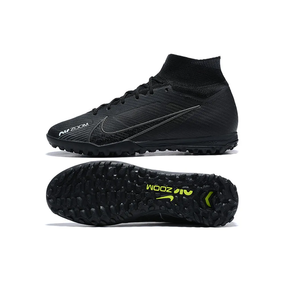 Chuteira Society Nike Mercurial Superfly 9 Elite TF Preta