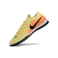 Chuteira Society Nike Phantom GX 2 Elite TF Amarela e Laranja - imagem 2