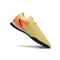 Chuteira Society Nike Phantom GX 2 Elite TF Amarela e Laranja - imagem 3