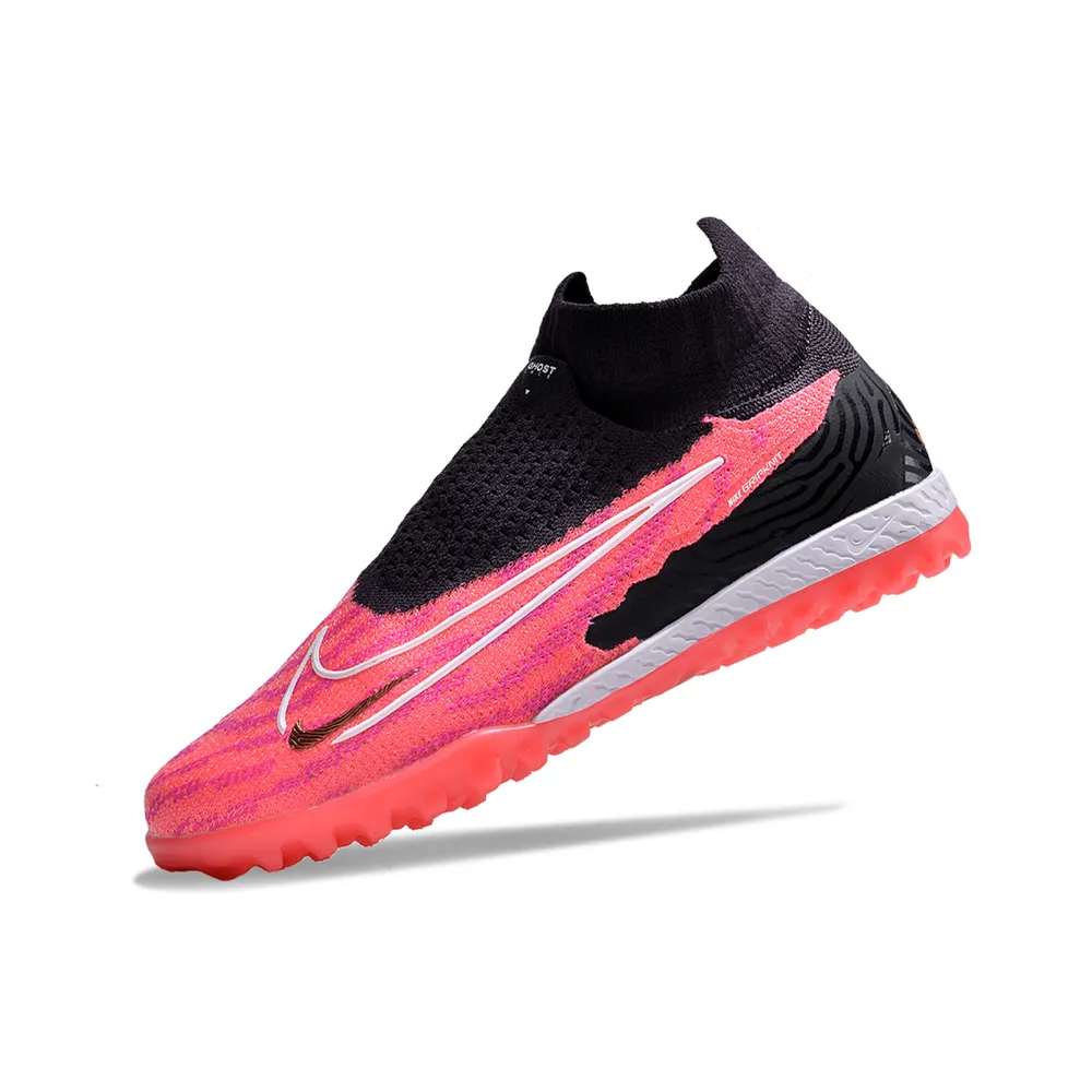 Chuteira Society Nike Phantom GX | Elite Preta e Rosa