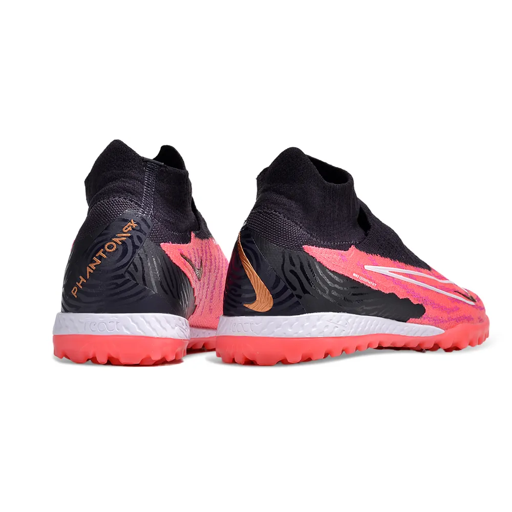 Chuteira Society Nike Phantom GX | Elite Preta e Rosa