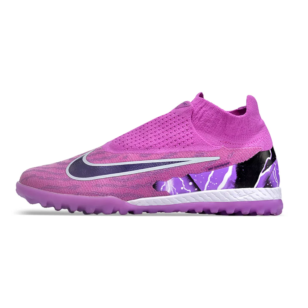 Chuteira Society Nike Phantom GX | Elite Roxa
