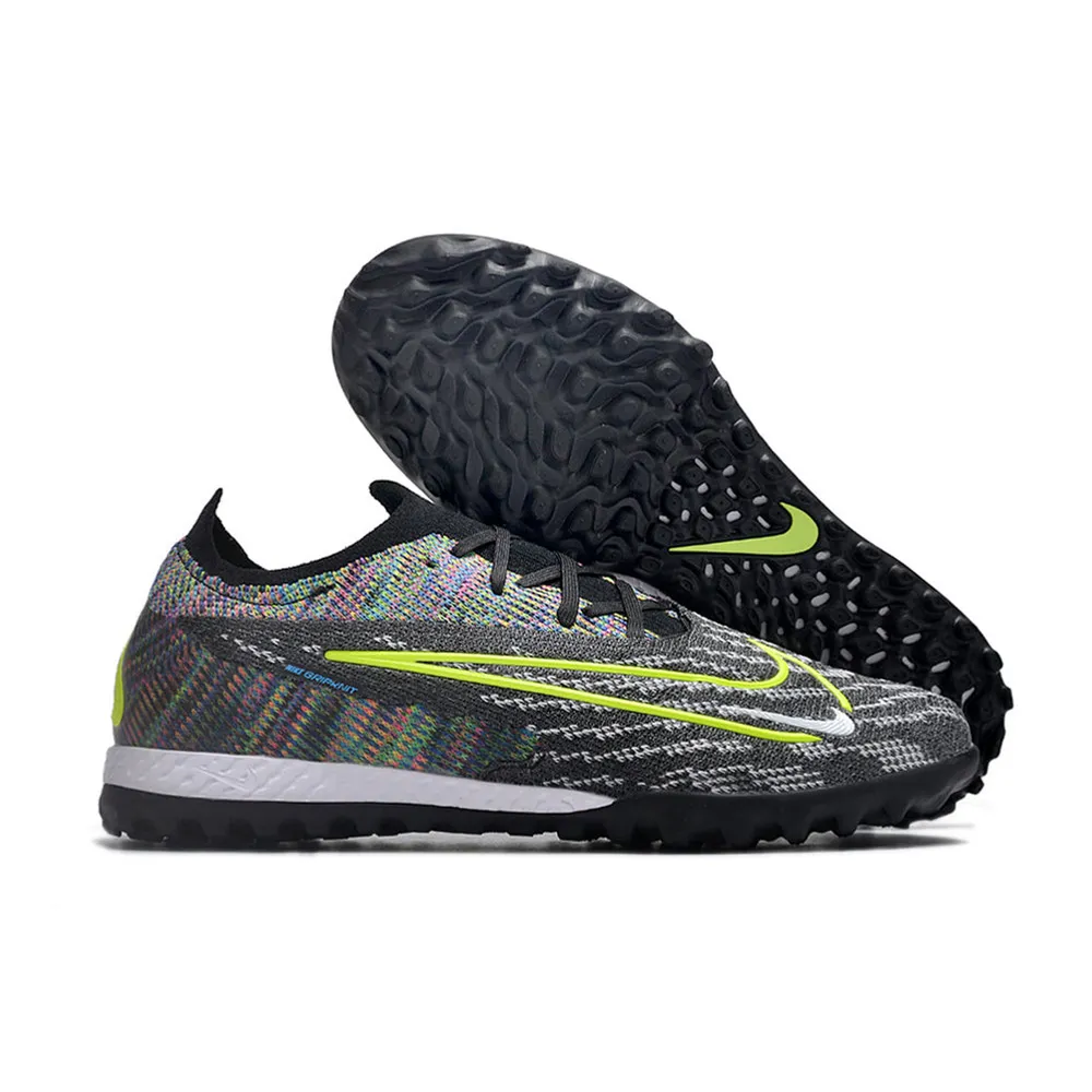 Chuteira Society Nike Phantom GX Elite TF Preta | Precisão