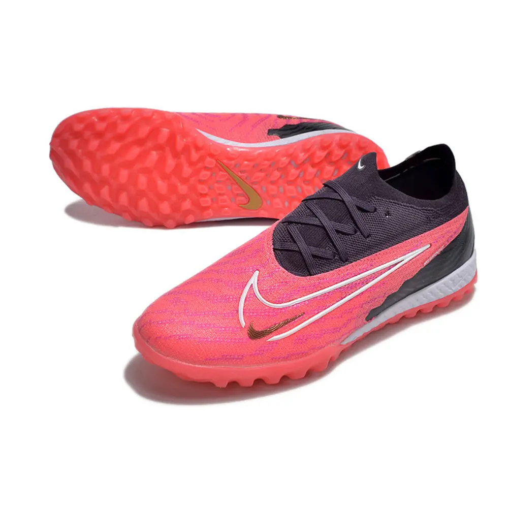 Chuteira Society Nike Phantom GX Elite TF | Preto e Rosa