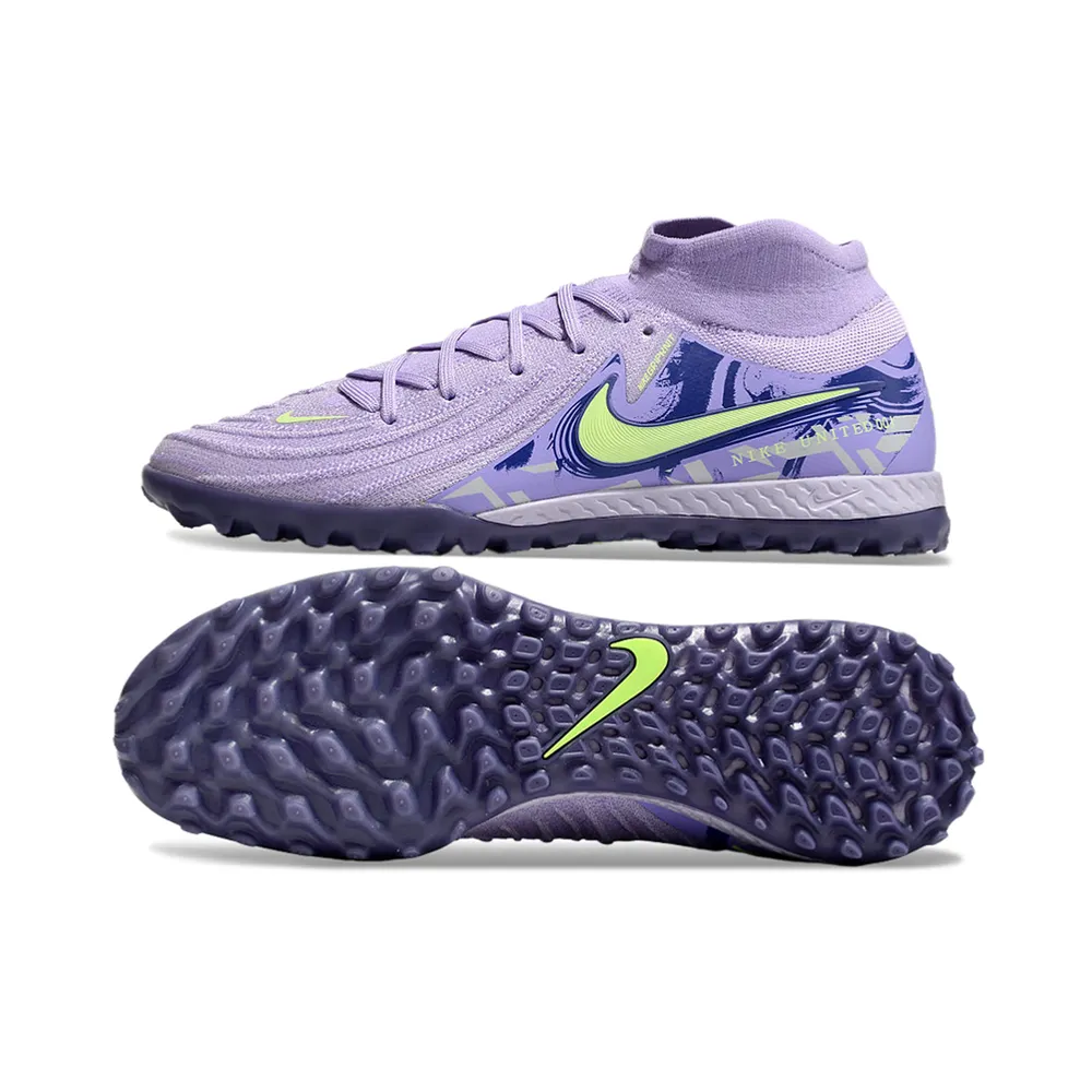 Chuteira Nike Phantom Luna 2 Elite TF Roxa | Precisão e Controle