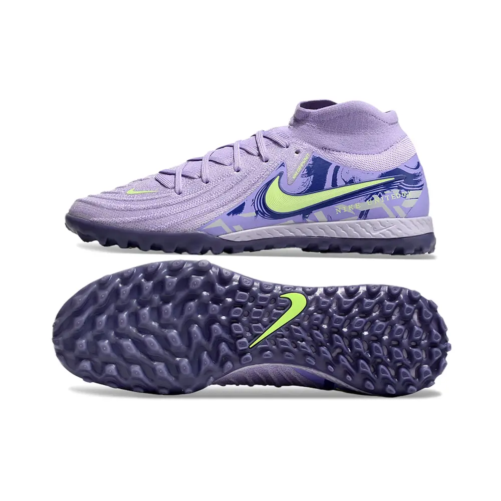 Chuteira Nike Phantom Luna 2 Elite TF Roxa | Precisão e Controle