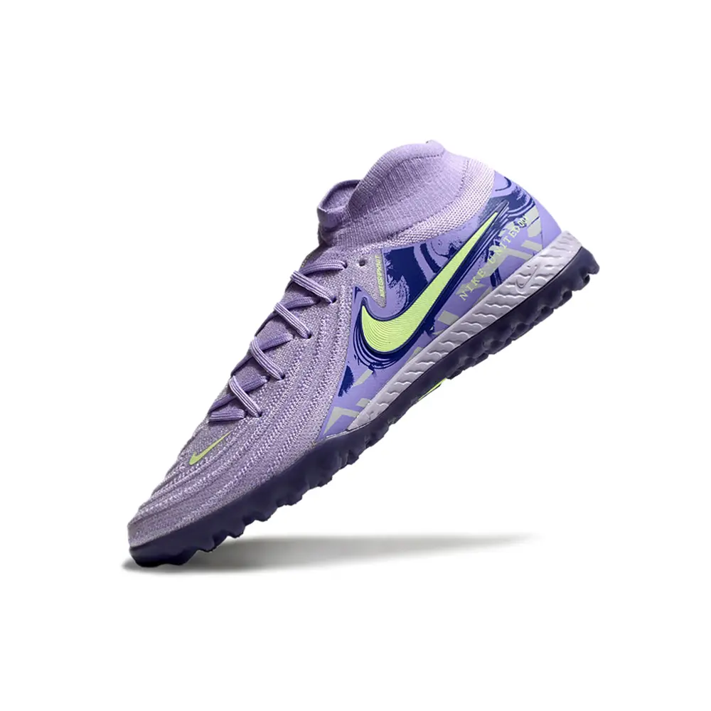 Chuteira Nike Phantom Luna 2 Elite TF Roxa | Precisão e Controle
