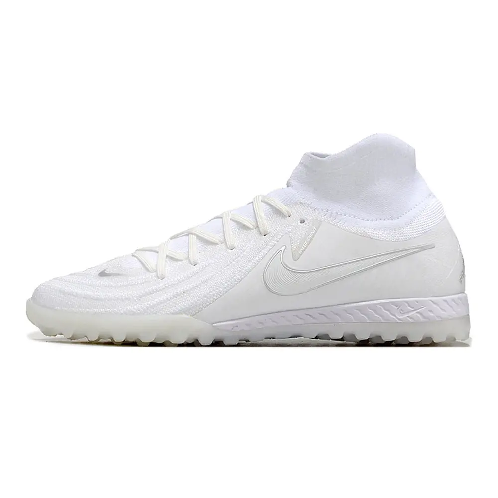 Chuteira Society Nike Phantom Luna Elite TF Branca Desempenho