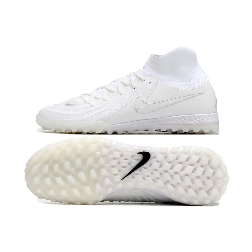 Chuteira Society Nike Phantom Luna Elite TF Branca Desempenho