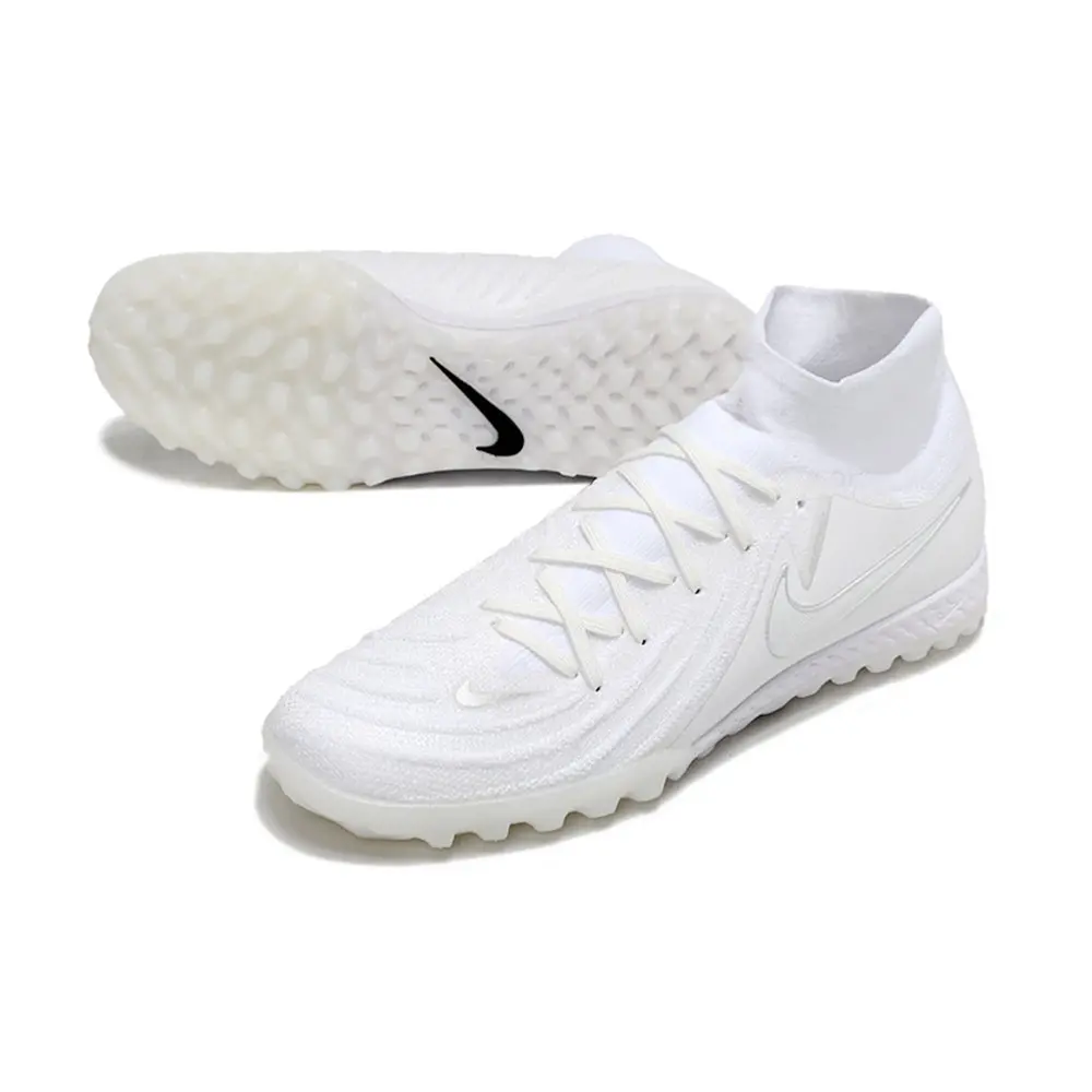Chuteira Society Nike Phantom Luna Elite TF Branca Desempenho
